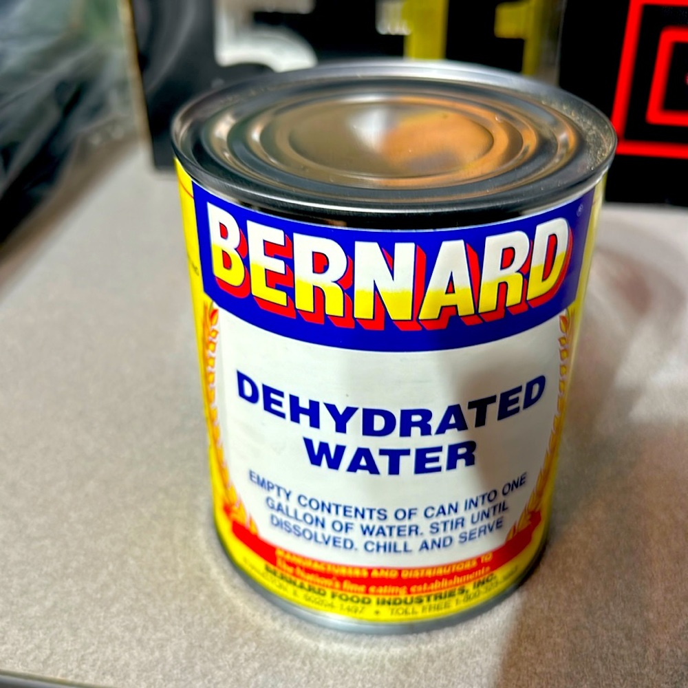 Dehydrated water